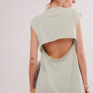 Free People We The Free Instant Fave Tunic - Opal Blue